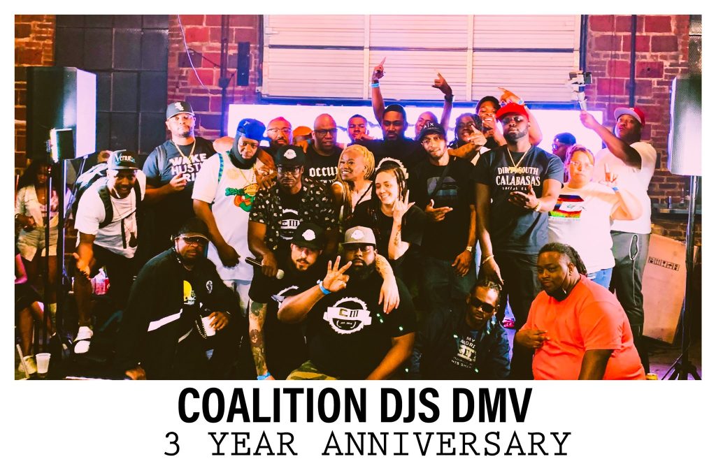 Coalition DJs DMV 3rd Anniversary Photo